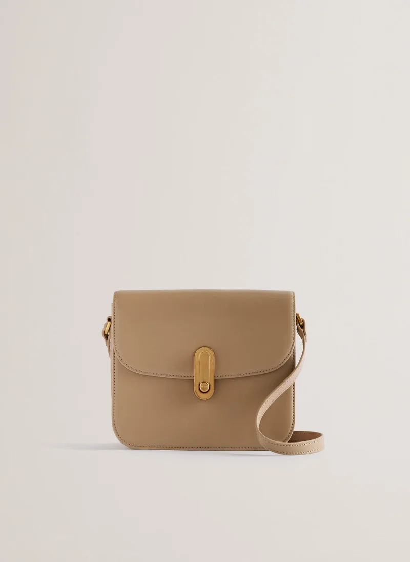 تيد بيكر Kkayli Polished Leather Satchel