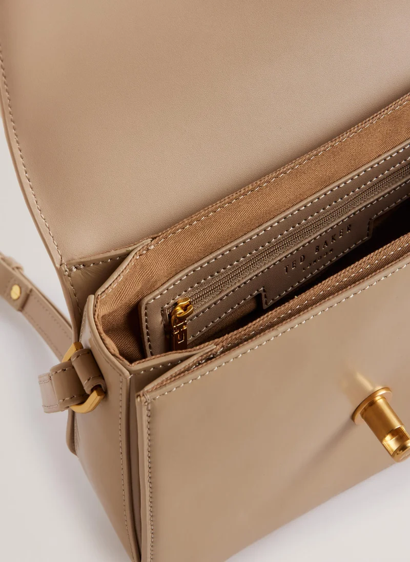 Ted Baker Kkayli Polished Leather Satchel