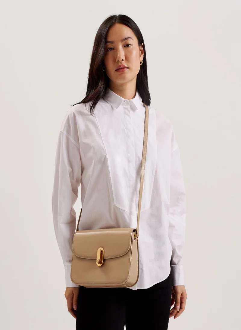 Ted Baker Kkayli Polished Leather Satchel