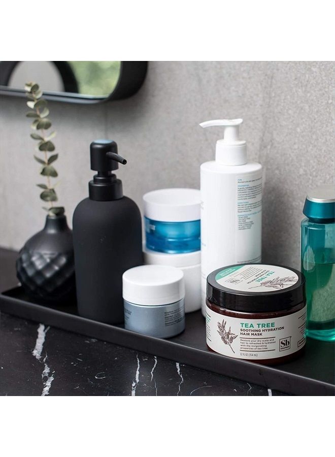 Soapbox Tea Tree Hair Mask, Soothing Hydration Deep Conditioner for Dry Damaged Hair | Sulfate Free, Gluten Free, Cruelty Free, Vegan Hair Mask & Scalp Treatment for Dry, Damaged or Frizzy Hair (12oz) - Image 5