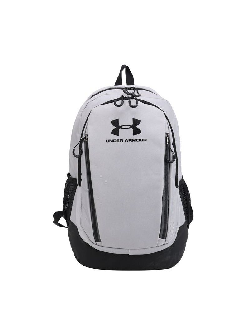 اندر ارمر 【موسم المدرسة】 حقيبة ظهر مدرسية ذات سعة كبيرة بسحاب ومطبوعة، حقيبة ظهر كلاسيكية للطلاب، حقيبة ظهر للكمبيوتر المحمول، حقيبة ظهر ملونة