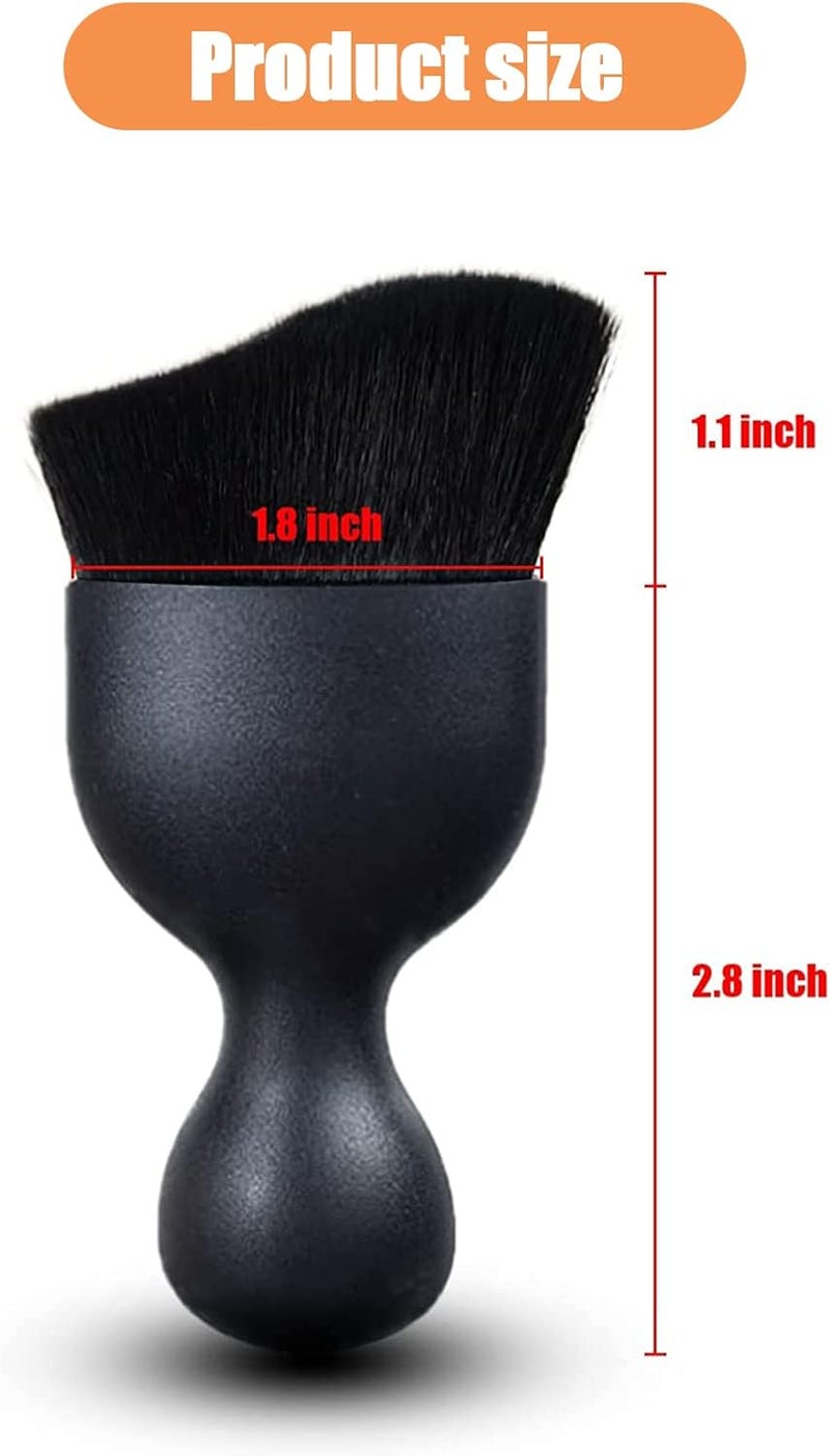 NGHEY 1 PC Car Interior Dust Brush, Auto Scratch Free Detailing Brush, Soft Car Interior Cleaning Brush Auto Accessories for Automotive Dashboard, Air Conditioner Vents, Computer (Black) - Image 2