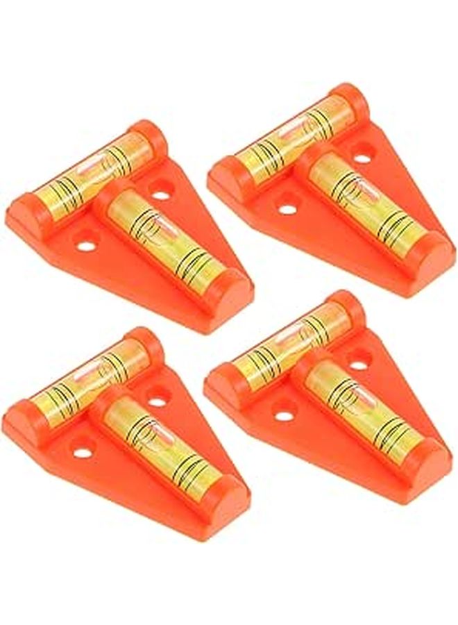 4pcs Mini Bubble Level for RV Camper Automotive High Precision Tool - Image 1