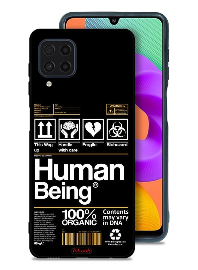 Tolwak Samsung Galaxy F22 Protective Case Cover Human Being Sticker - Image 1