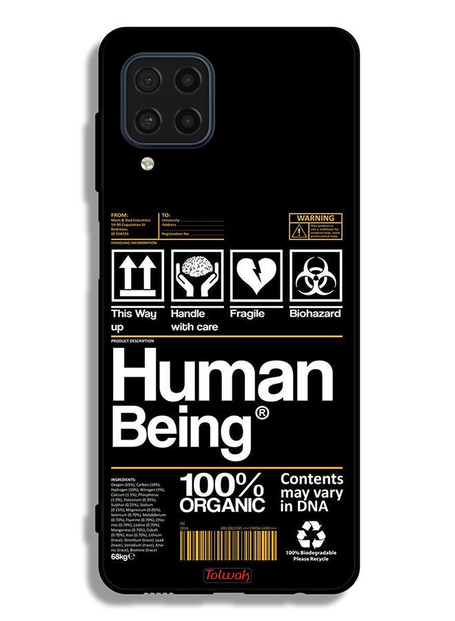 Tolwak Samsung Galaxy F22 Protective Case Cover Human Being Sticker - Image 2