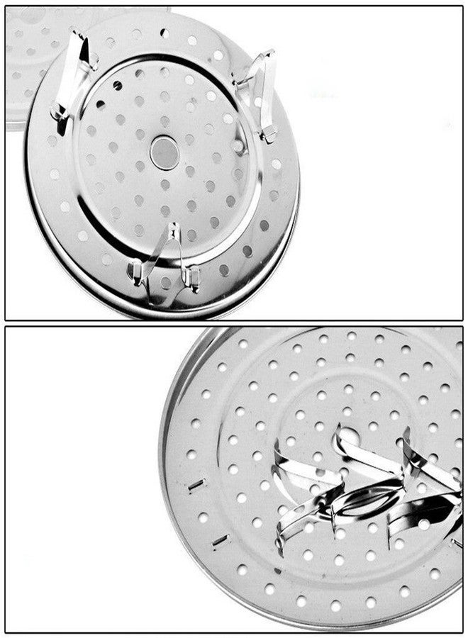 GBSTORE Cooking Round Stainless Steel 8.5 Inch Diameter Steaming Rack w Stand - Image 2
