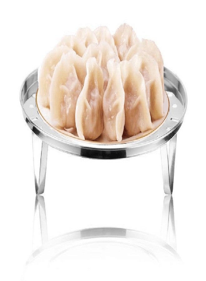 GBSTORE Cooking Round Stainless Steel 8.5 Inch Diameter Steaming Rack w Stand - Image 3
