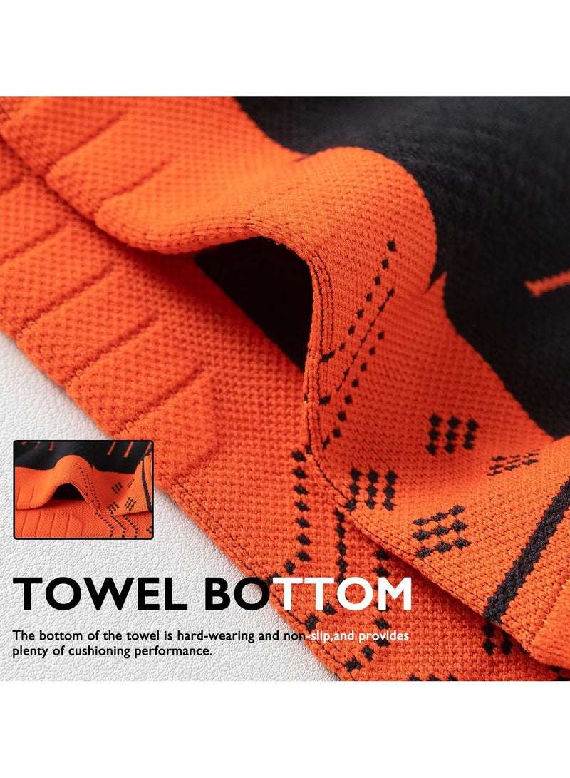 SYOSI 5PCS Athletic Ankle Socks for Men and Women - High-Performance Breathable, Non-Slip, Cushioned Sole Socks Ideal for Daily Wear and Intense Sports Activities (5 Colors, One Size) - Image 3