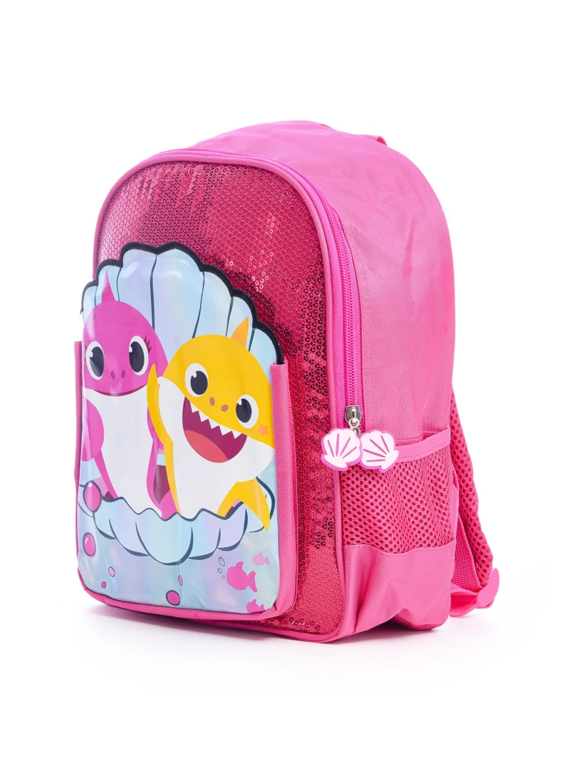 BABY SHARK School Bag - Backpack with Pencil Case