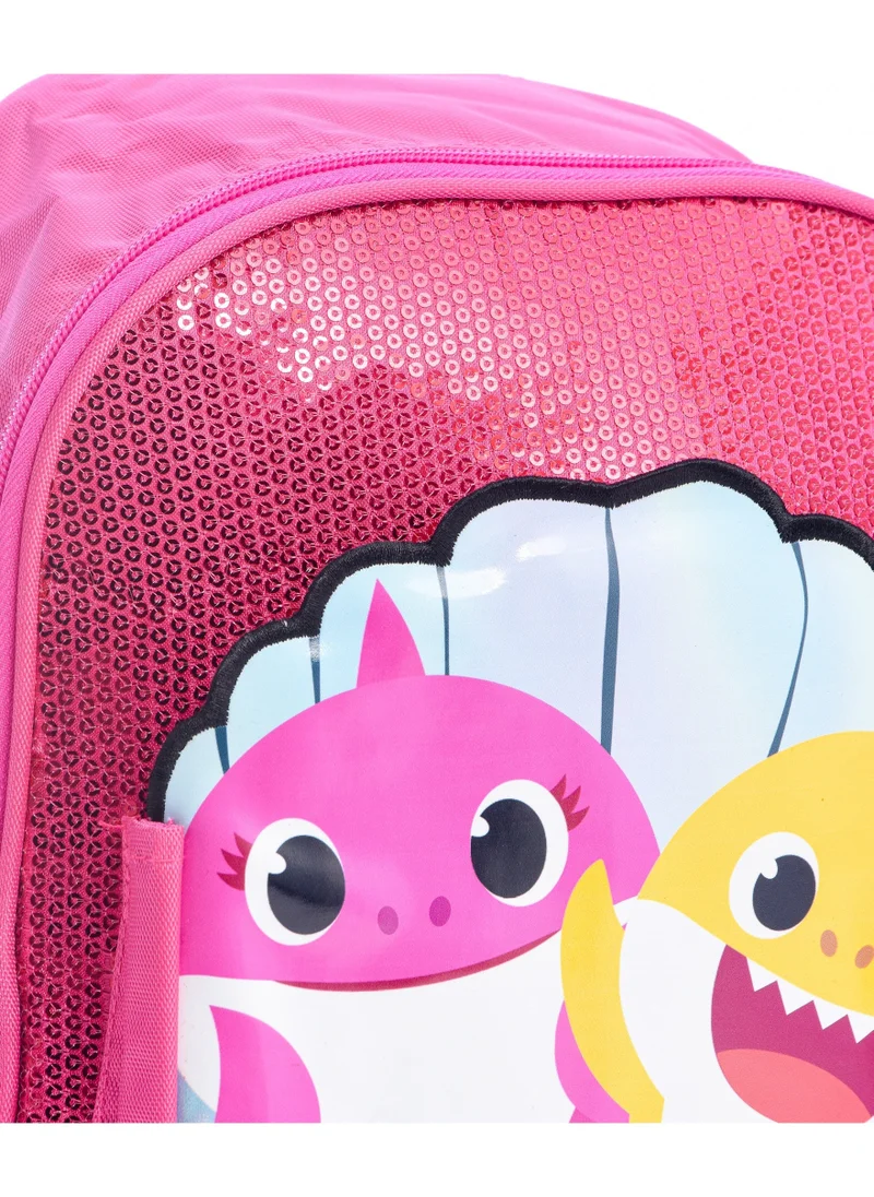 BABY SHARK School Bag - Backpack with Pencil Case