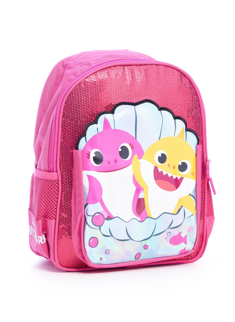 BABY SHARK School Bag - Backpack with Pencil Case