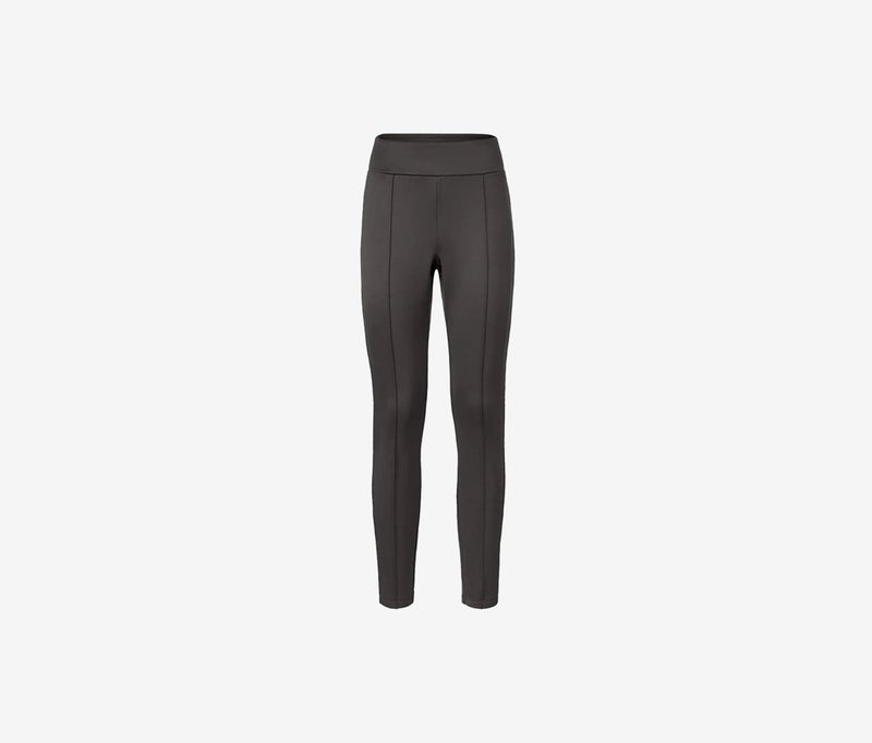 Tchibo Women Plain Pull On Pants, Dark Grey - Image 2