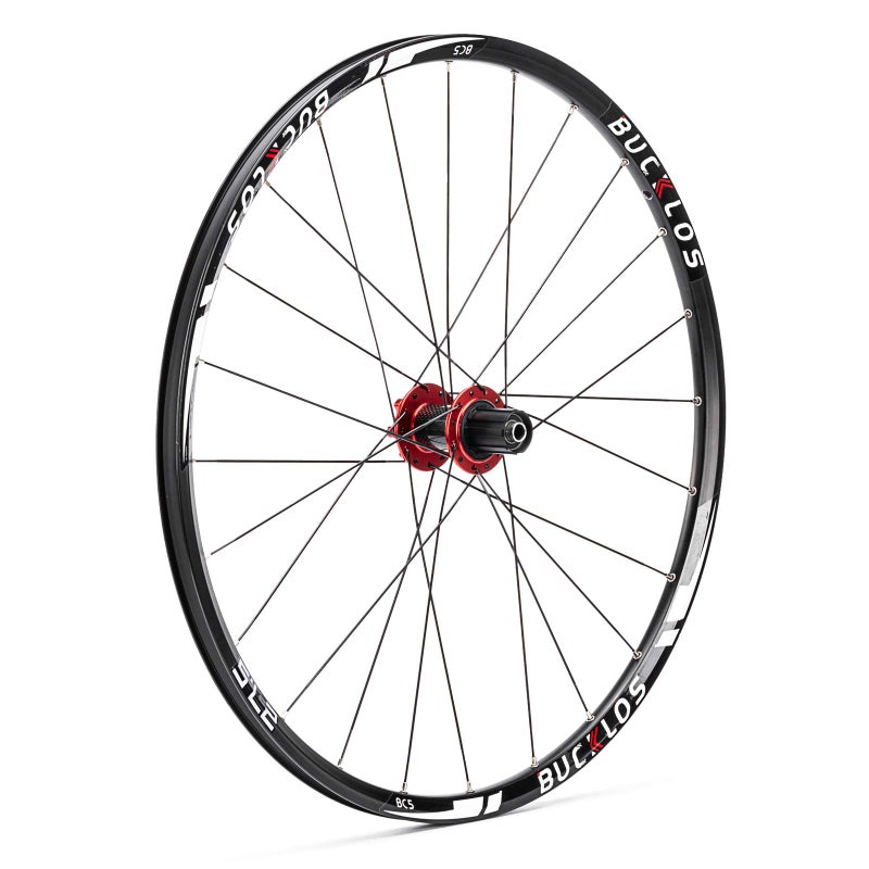 BUCKLOS ã€US Stockã€‘ 26/27.5/29" Mountain Bike Wheelset, Carbon Hub MTB Wheels Quick Release Disc Brakes, 24H Low-Resistant Flat Spokes Bike Wheel fit 7-11 Speed Cassette MTB Wheelset - Image 1