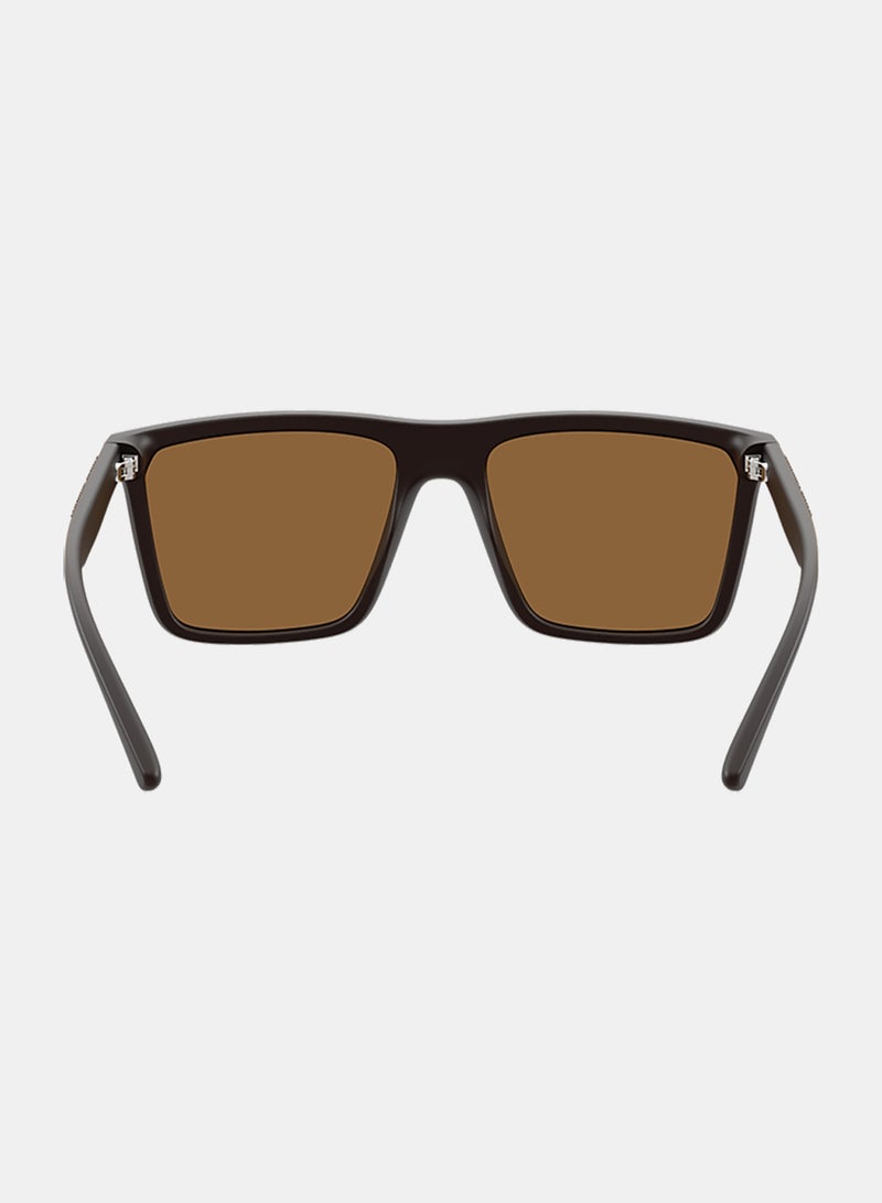 Armani Exchange Men Full Rim Square Sunglasses 0AX4162SU 57 - Image 4