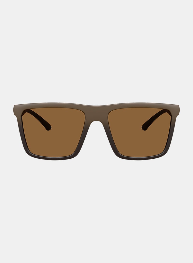 Armani Exchange Men Full Rim Square Sunglasses 0AX4162SU 57 - Image 2