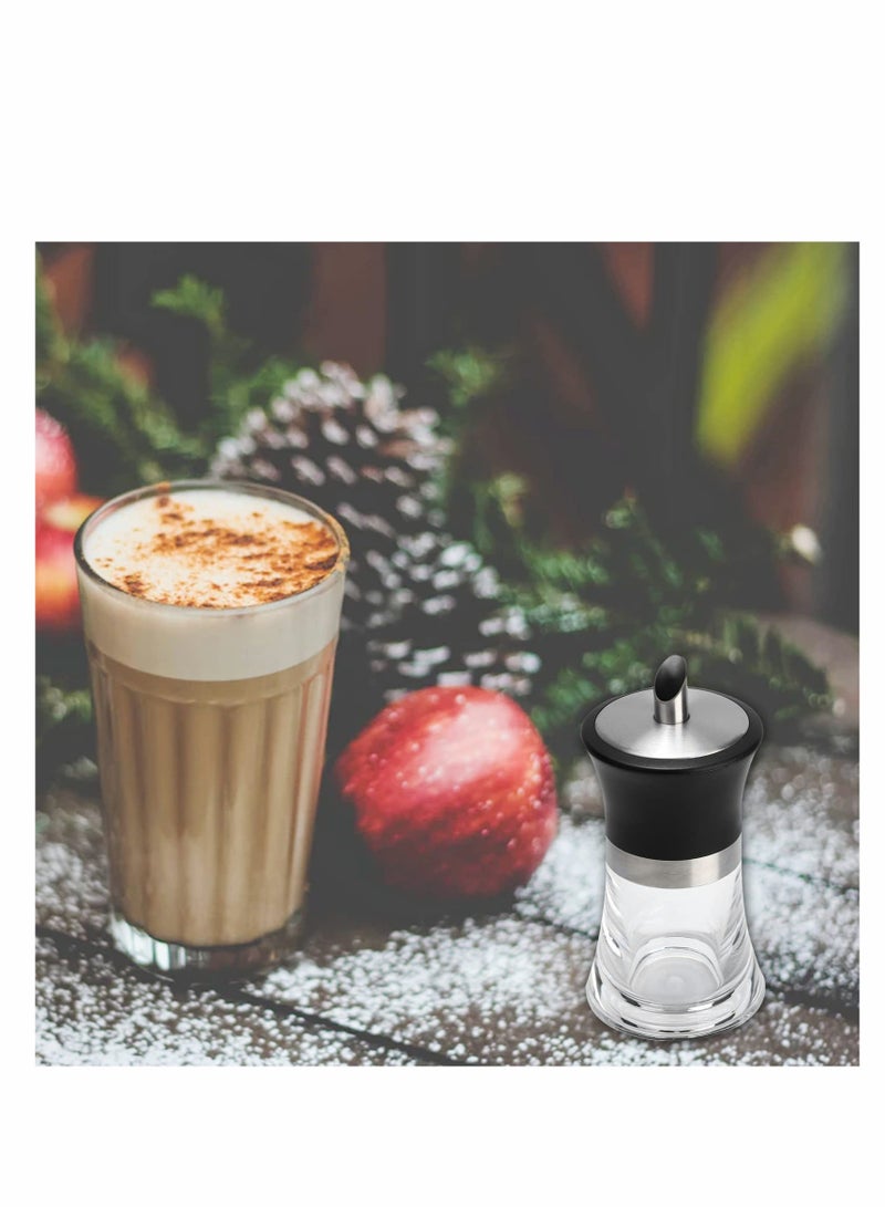 Barakah Sugar Dispenser, Plastic Sugar Pourer Clear Sugar Dispenser Pourer Shaker Airtight Sugar Jar Spice Storage Containers, 100ml - Image 3