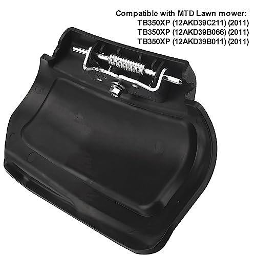 MWEDP 731-07131 987-02516A Side Discharge Chute & Hinged Mulch Plug Compatible with MTD Craftsman 21" Hand Pushed Lawn Mower, Fits TB110, TB130, TB200, TB230. - Image 5