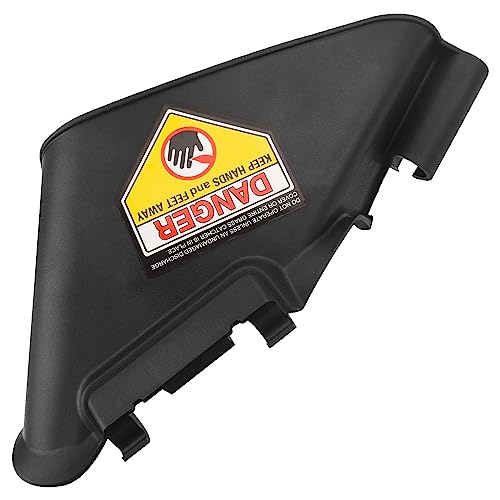 MWEDP 731-07131 987-02516A Side Discharge Chute & Hinged Mulch Plug Compatible with MTD Craftsman 21" Hand Pushed Lawn Mower, Fits TB110, TB130, TB200, TB230. - Image 2