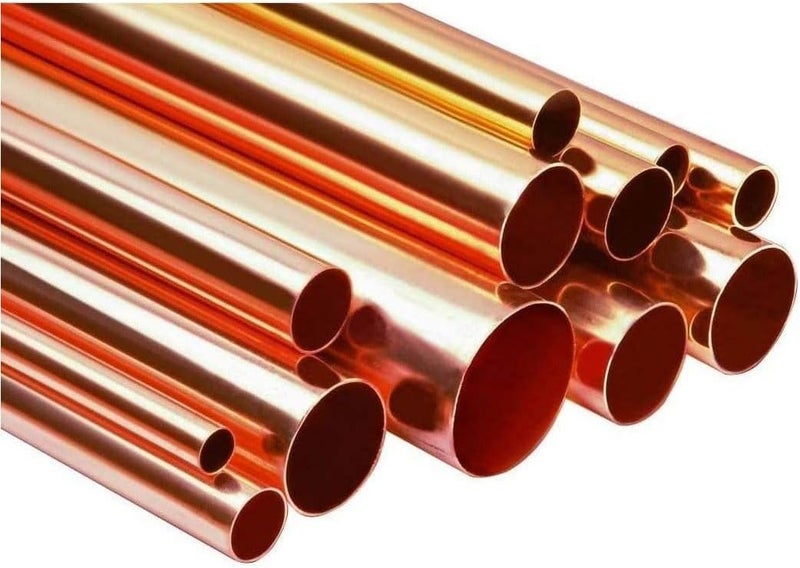 VENTRAL Copper Pipe Type L - Custom Size and Length 1/2" (0.50) 4FT Feet - Image 1