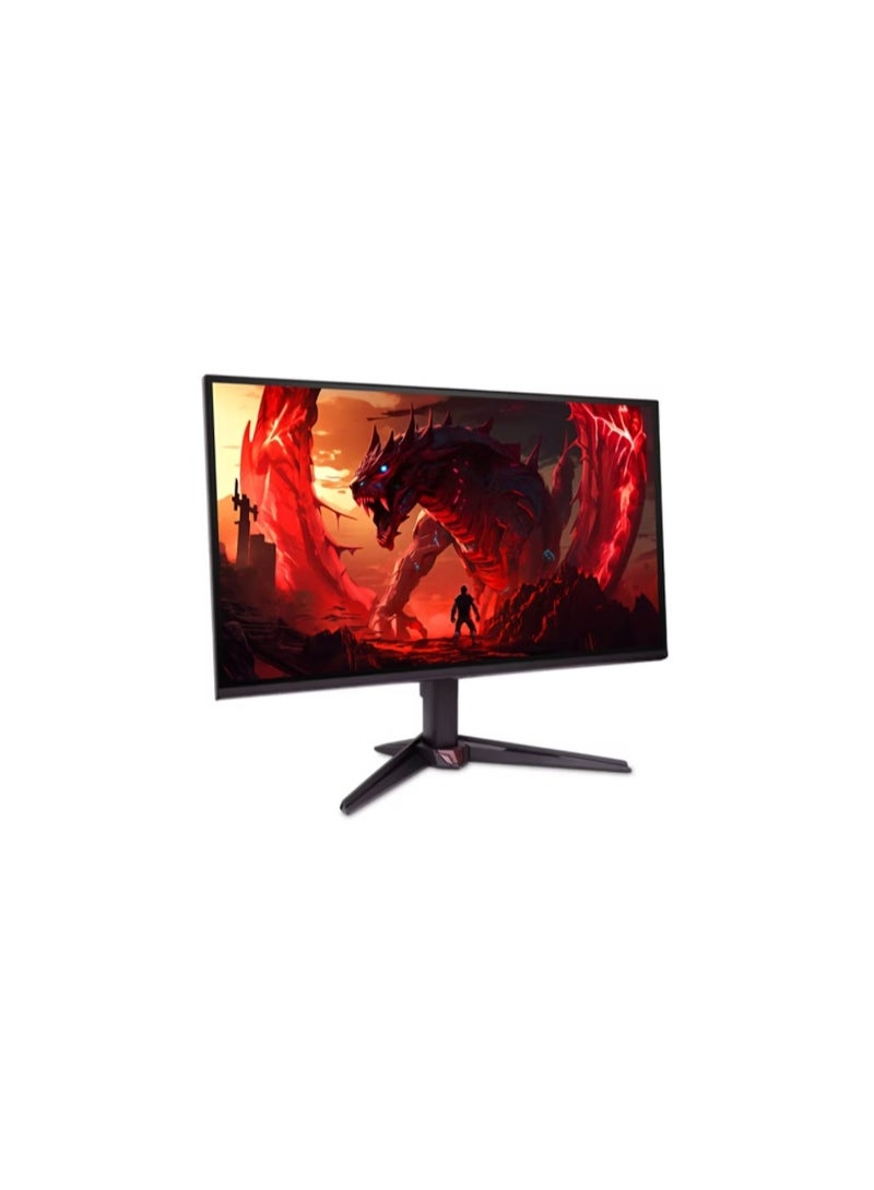 أيسر شاشة ألعاب Acer Nitro VG270P6bip مقاس 27 بوصة بدقة FHD، لوحة IPS، معدل تحديث 144 هرتز، زمن استجابة 1ms VRB، منافذ HDMI وDisplayPort، تصميم ZeroFrame، لون أسود - Image 2