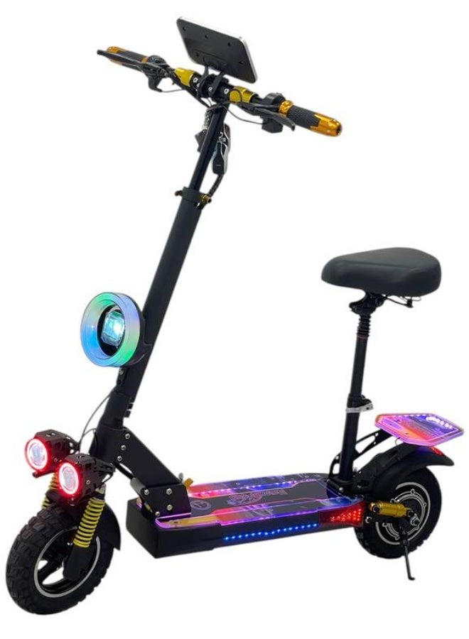 1200W Illuminated Monster Scooter - Image 1