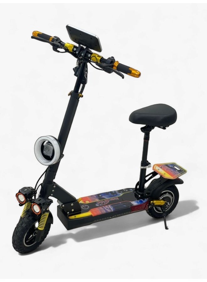 1200W Illuminated Monster Scooter - Image 2