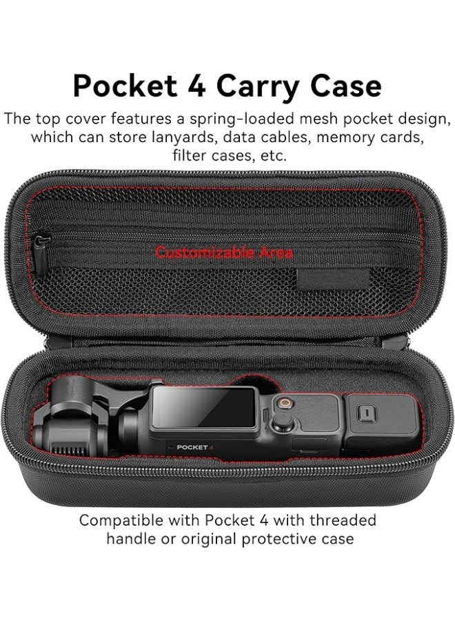 QIRG 2 in 1 suit for DJI Osmo Pocket 4, Protective Lens & Screen Protector Kit+Bag, Scratch-Resistant Sleeve Skin Cover, Gimbal Action Camera Accessories - Image 2