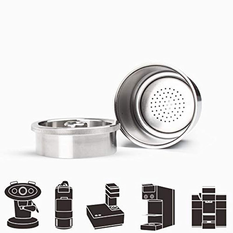 CAPSULONE refillable coffee capsule reusable iperEspressp capsule pod coffee filter fit for illy X1 X7 X9 Y1 Y3 Y5 Y9 machine