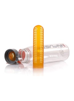 Cello Infuse Plastic Water Bottle, Detox Bottle with Infuser Chamber, 800ml, Orange  - Image 4