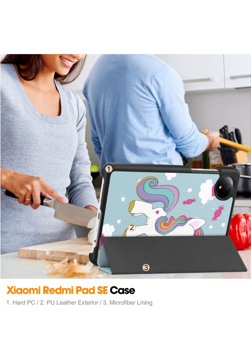 Case For Xiaomi Redmi Pad SE 8.7inch , Shockproof Impact Resistant Soft Protective Back Shell, Slim and Light, Yellowing Resistant, Shockproof Anti-Drop Cover for Redmi Pad  case - Image 5