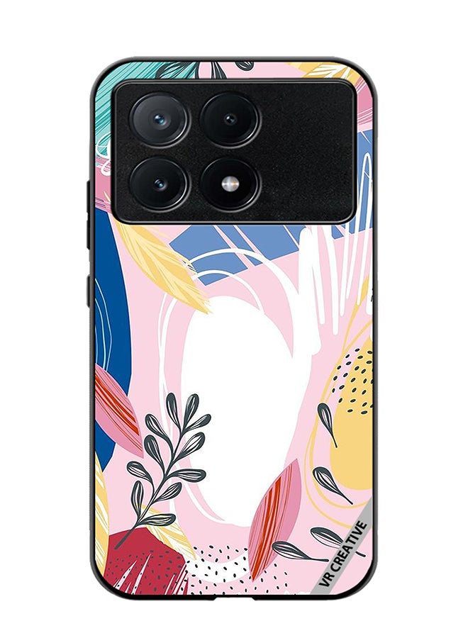VR CREATIVE Protective Case Cover For Xiaomi Poco X6 Pro Flower Design Multicolour - Image 1
