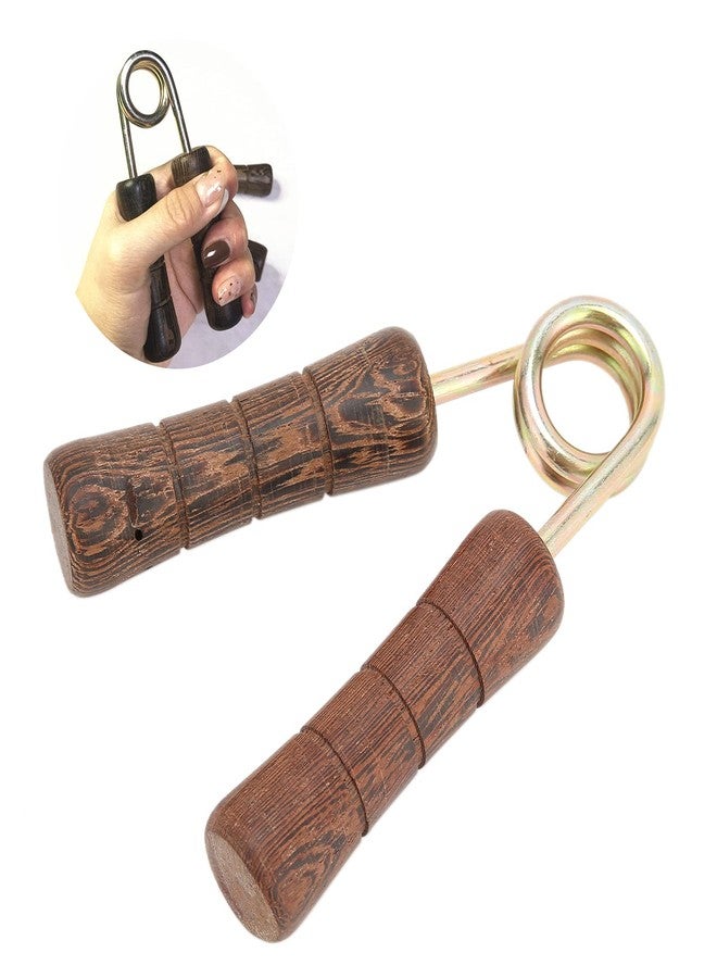 Agatige Hand Grip Strengthener, Wood Grip Strength Trainer Wrist Forearm Hand Exerciser Home Gym for Quickly Increasing Wrist Forearm and Finger Strength - Image 5
