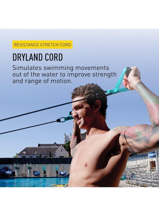 FINIS Dryland Cords - Swim Resistance Bands for Strength & Flexibility - Simulates Swim Strokes - All Ages - Medium Green - Image 2
