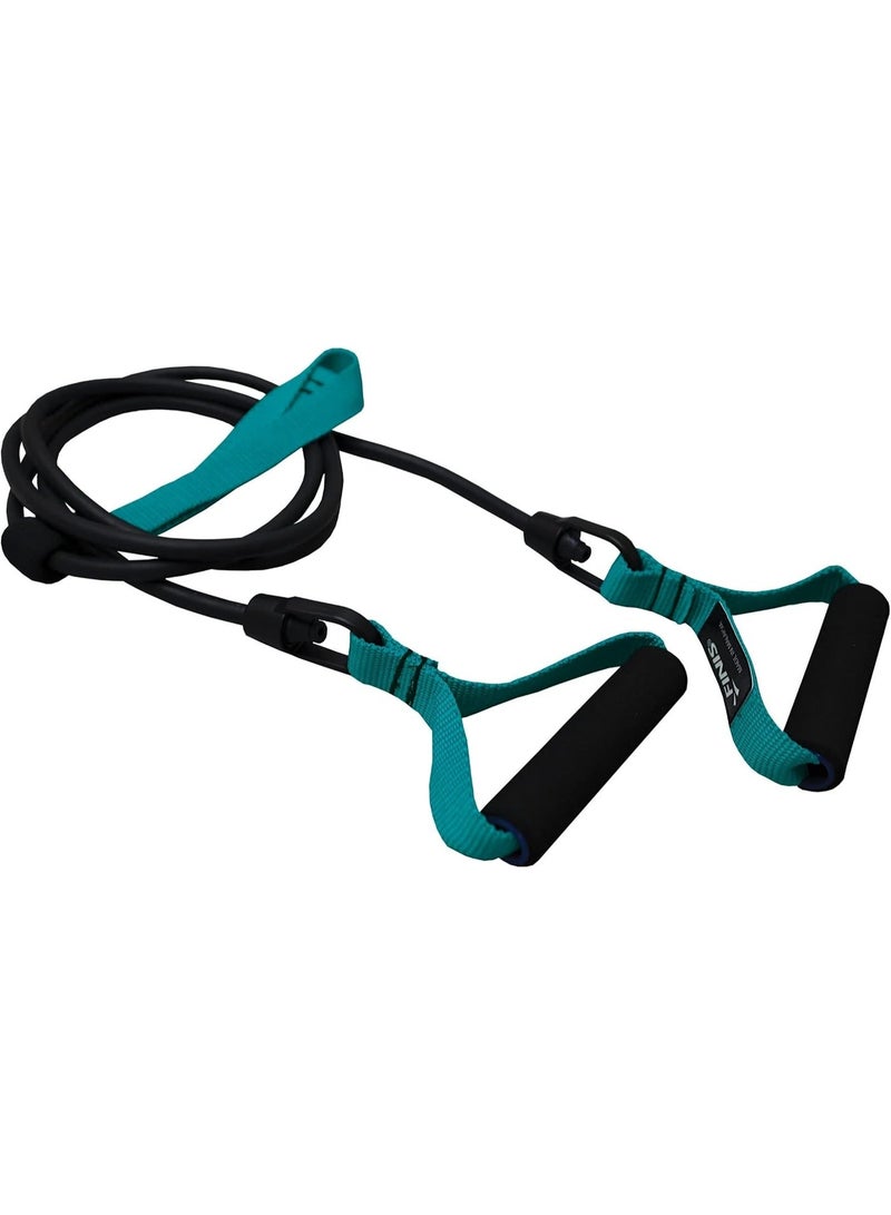 FINIS Dryland Cords - Swim Resistance Bands for Strength & Flexibility - Simulates Swim Strokes - All Ages - Medium Green - Image 1