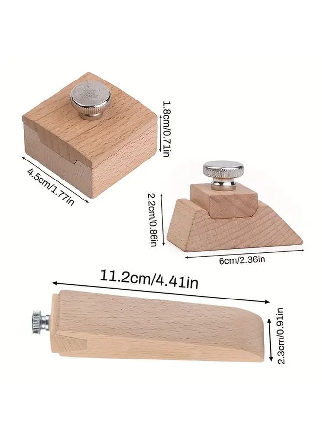 Wedge Model Woodworking Sanding Block Hand Held Sandpaper Clamp For Edges Corners - Image 2