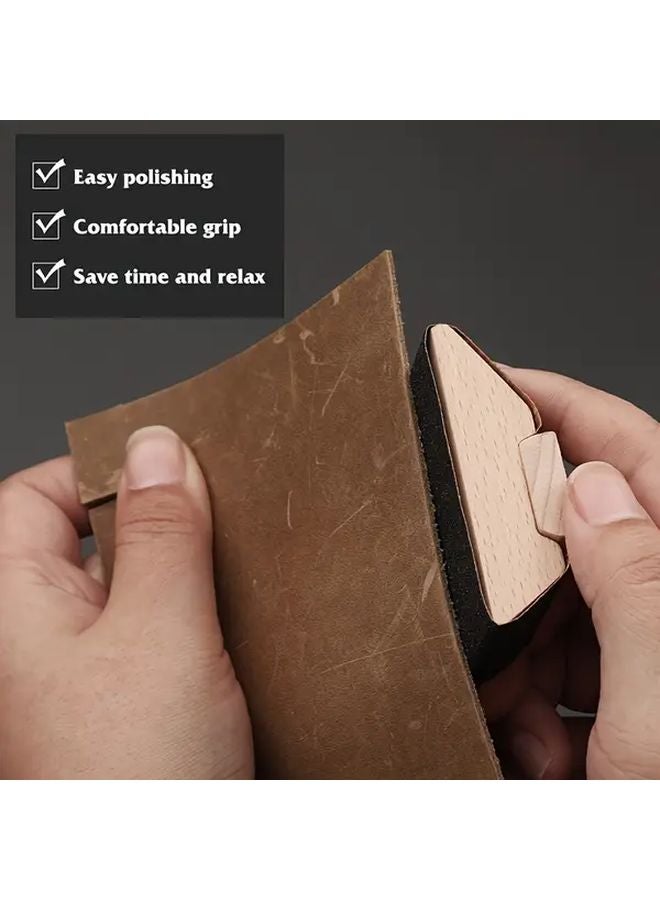 Wedge Model Woodworking Sanding Block Hand Held Sandpaper Clamp For Edges Corners - Image 3