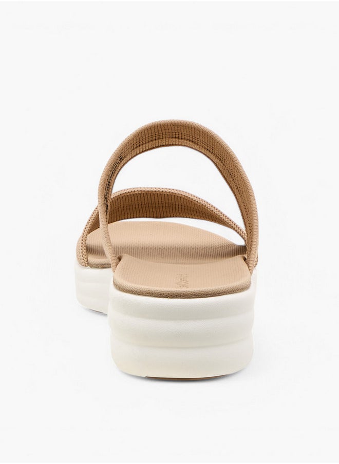 Le Confort Women's Flyknit Texture Slip-On Sandals  - Image 5