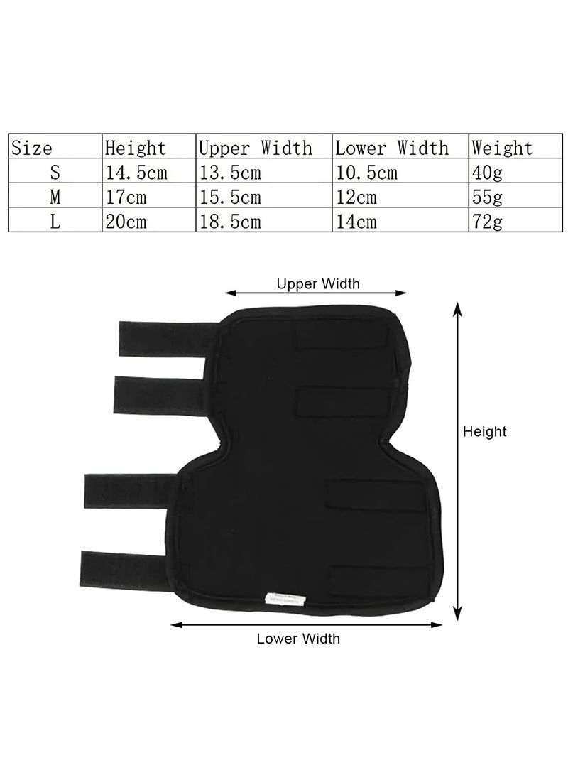 Canine Front Leg Braces - Compression Wraps for Dog Paws, Knee Pads, and Elbow Protectors with Reflective Straps for Ligament Injuries, Sprains, and Arthritis Stability Support.  - Image 5