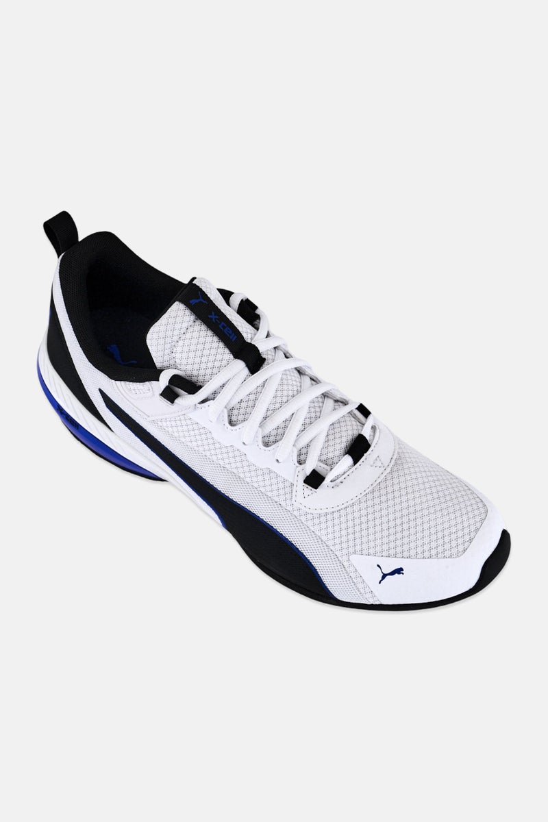 PUMA Men X-Cell Uprise Lace Up Running Shoes, White - Image 1