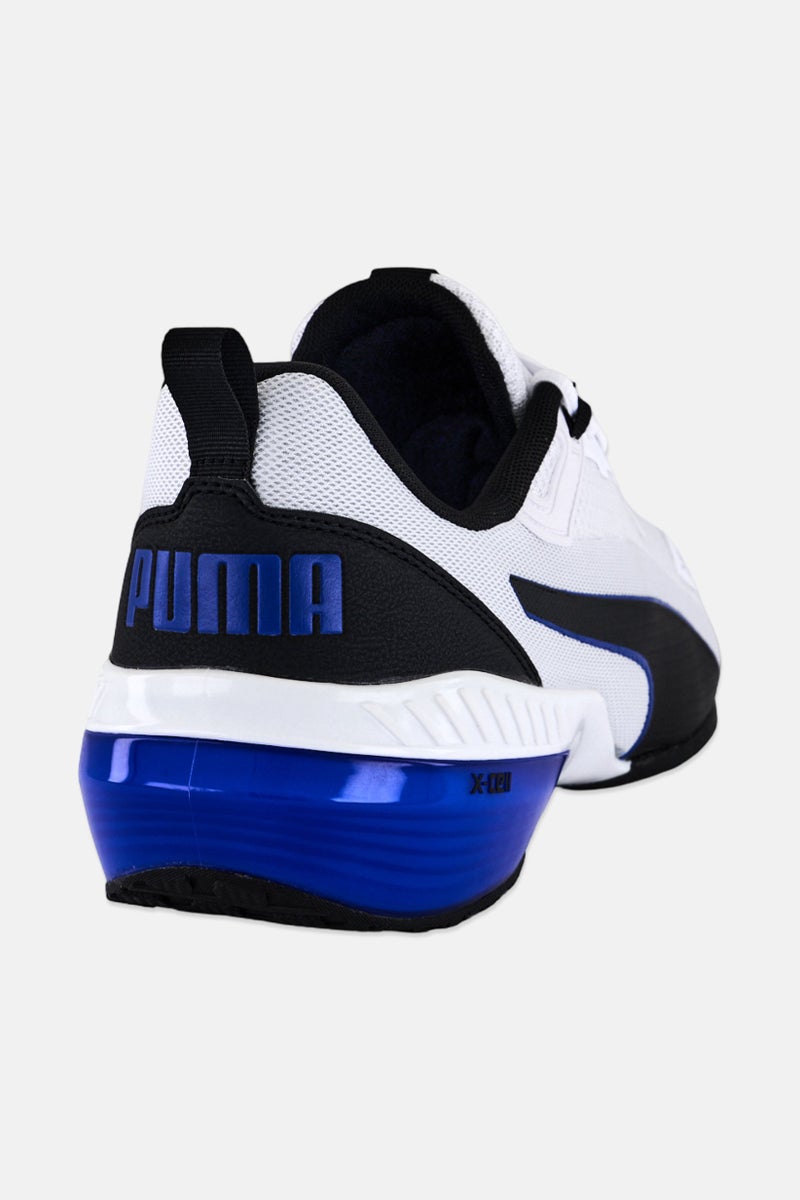 PUMA Men X-Cell Uprise Lace Up Running Shoes, White - Image 3