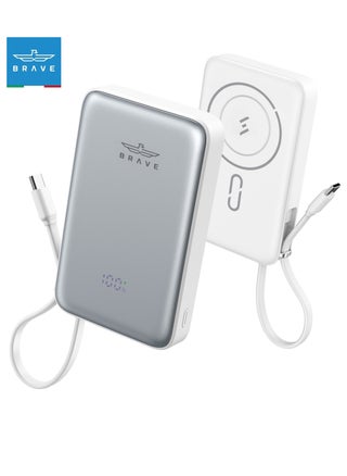 BP-26W- White/Silver