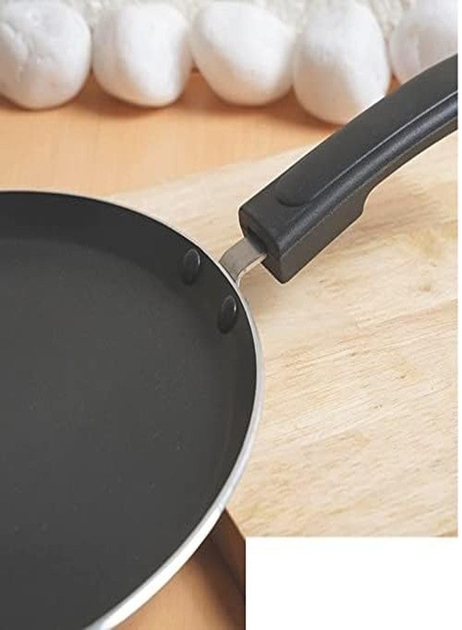 Redific Dosatawa Stovekraft 26 Cm Basics Aluminium Non Stick, 260 mm,Non Induction Base Tawa, Red - Image 2