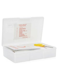 Ticare Portable Emergency First Aid Kit Set for Travel Home & Car,42-Piece - White  - Image 2