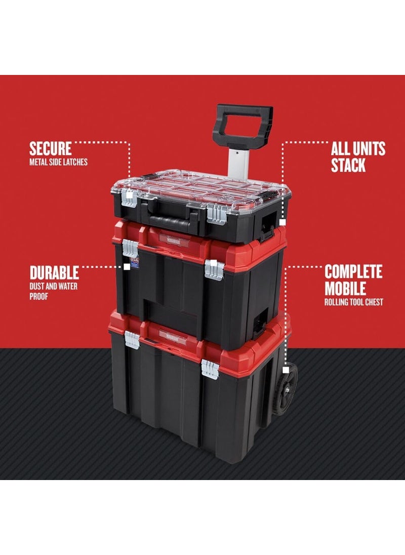 CRAFTSMAN CRAFTSMAN VERSASTACK 17126in Metal Wheels Lockable Tool Box  - Image 2