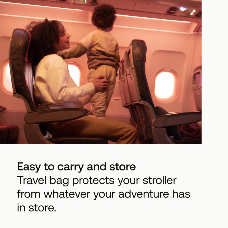 Bugaboo Butterfly Transport Bag Butterfly Stroller - Easy For Travel Or Storage - Black - Image 3