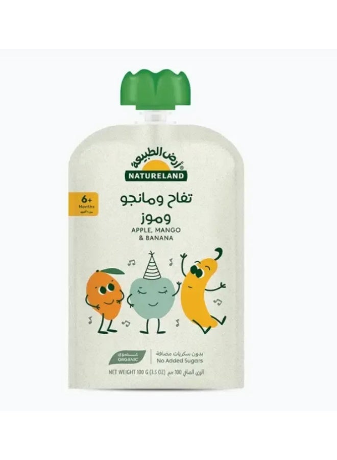 عصير فواكه - تفاح مانجو موز 100g