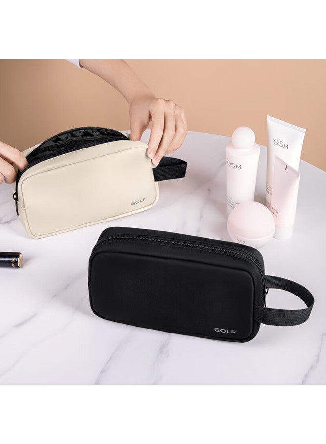 Golf Toiletry Bag For Women, Portable Storage Bag For Cables, Large Capacity Makeup Bag, Travel Organizer For Business Trips - Image 3