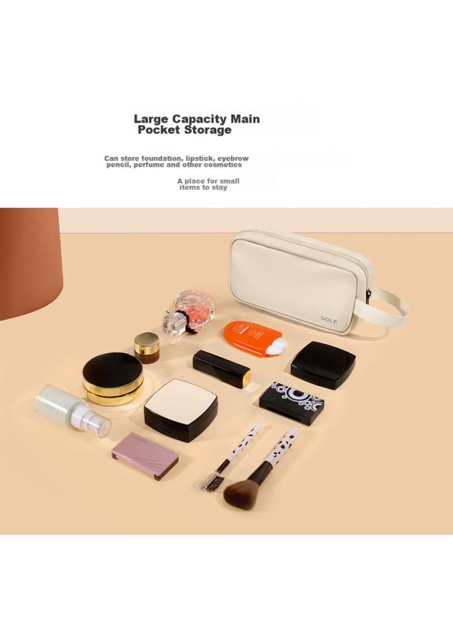 Golf Toiletry Bag For Women, Portable Storage Bag For Cables, Large Capacity Makeup Bag, Travel Organizer For Business Trips - Image 5