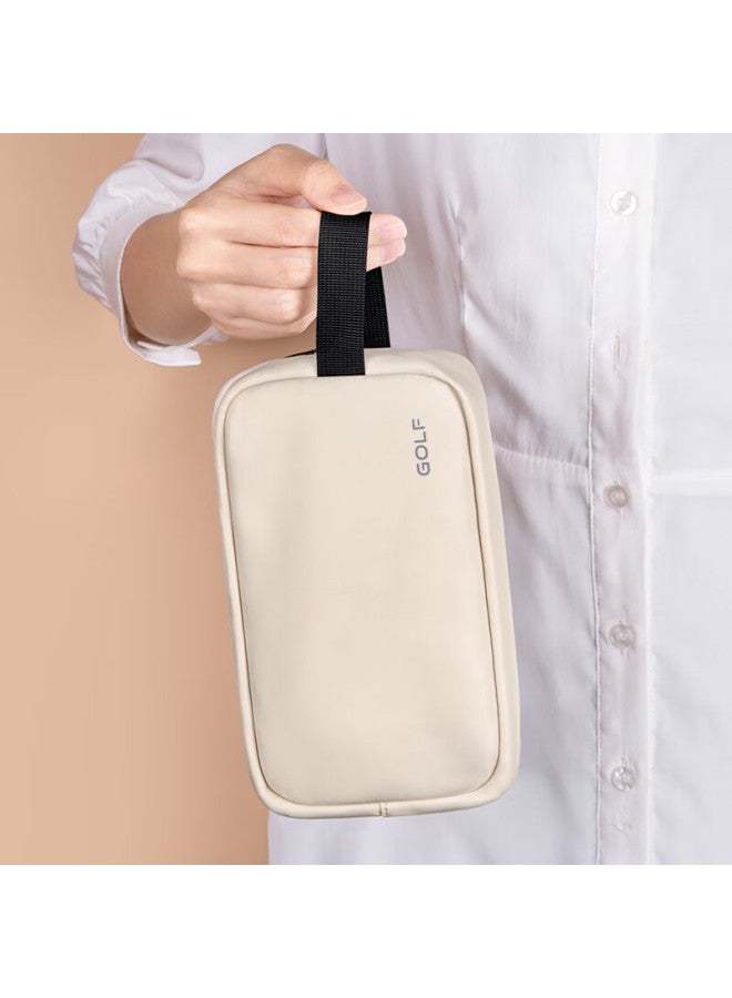 Golf Toiletry Bag For Women, Portable Storage Bag For Cables, Large Capacity Makeup Bag, Travel Organizer For Business Trips - Image 1
