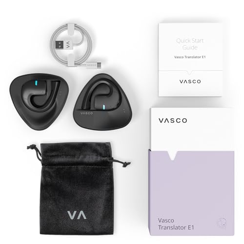 Vasco Electronics Vasco Translator E1 | Language Translator Earbuds with Over 50 Languages | 2025 Model - Image 2